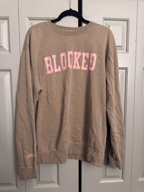 Call Her Daddy Barstool Blocked Crewneck Size L